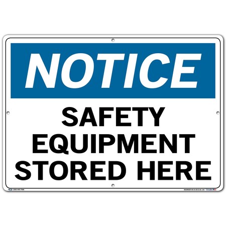 Vestil Sign-Notice-45 20.5X14.5 Alum Comp .130, SI-N-45-E-AC-130 SI-N-45-E-AC-130